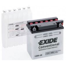 EXIDE 12N9-3B 12V 9AH 85A